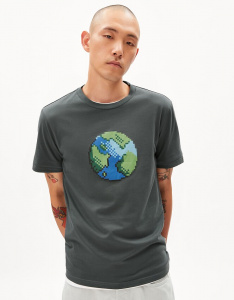 T-Shirt "Jaames Planet" - space steel