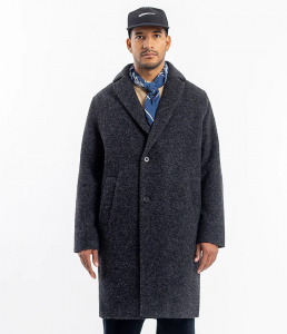 Rotholz "Wool Formal Overcoat" (Wolle) - anthrazit