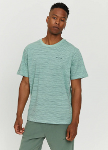 T-Shirt "Keith Striped" - cobalt green/night blue