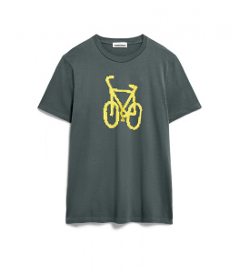 T-Shirt "Jaames Fun Bike" - space steel