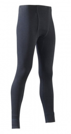 Men's long johns, cotton - black