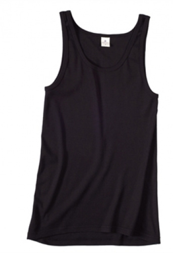 Herren Achselhemd - schwarz