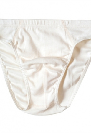 Herren Sport-Slip - naturweiß