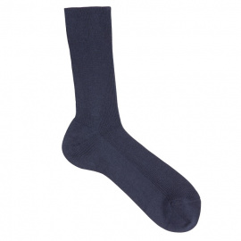 Baumwoll-Socken, dünn - navy