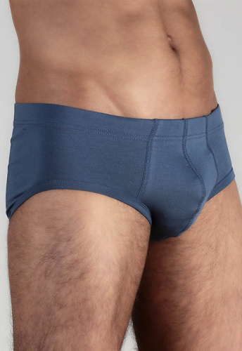 Herren Slip - denimblau