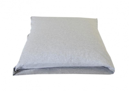 Pillow cover, 80 x 80cm - grey melange