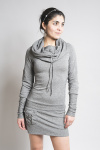 Ritual Tunic - grau/schwarz meliert