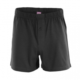 Herren Boxer-Short, weit - schwarz