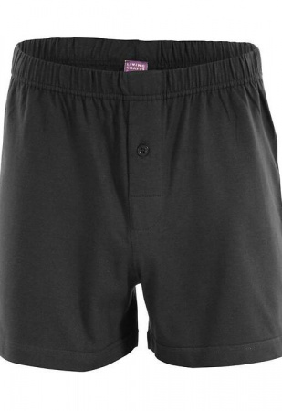 Herren Boxer-Short, weit - schwarz