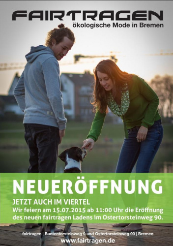 Ladeneröffnung im Viertel Ladeneröffnung im Viertel