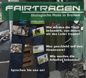 fairtragen ist dabei: Faire Woche Bremen 11.-25.9.2015