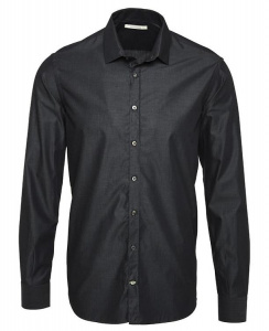 Hemd "Metro Shirt Slim" - anthracite