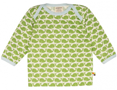 Langarm Shirt "Wale" - moos
