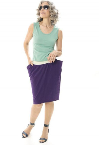 Kleid "Aktaia" - lila/mint Kleid "Aktaia" - lila/mint