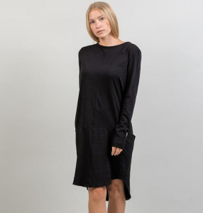 Robe "Hannah" - noir