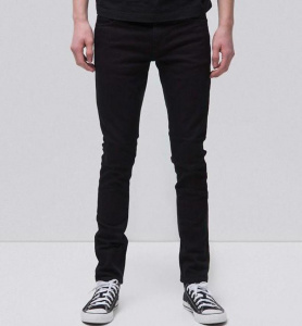 Nudie Jeans "Skinny Lin" - black black