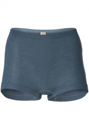 Damen Pants Wolle/Seide - atlantik