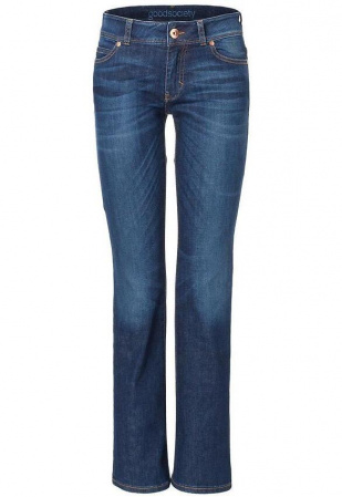 Goodsociety Womens Bootcut Jeans (vegan) - kyanos Goodsociety Womens Bootcut Jeans (vegan) - kyanos