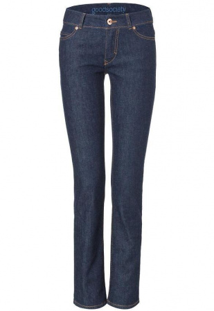 Goodsociety Womens Straight Jeans (vegan) - raw one wash