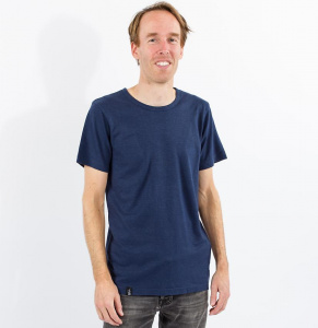 Mens Tee Blank (Hanf) - dunkelblau