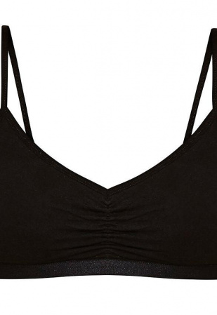 Soft Bra Top - schwarz