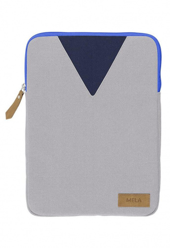 Laptophülle "MELA V" 13 Zoll - grau/blau