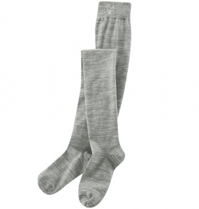 Wool Cotton Tights - grey