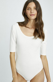 Nicole Bodysuit - white