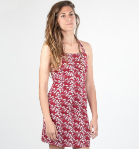 Sunny Beach Dress - bloody red