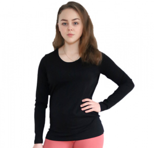 Womens Longsleeve - black