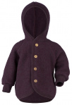 Woolen Fleece Jacket - purple