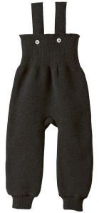 Knit Pants (wool) - navy