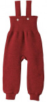 Strick-Trägerhose - bordeaux