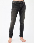 Slim Fit Jeans "Iaan" (vegan) - used black