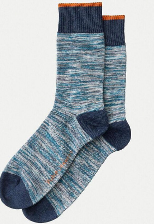 Nudie Socken "Rasmusson Multi Yarn" - blau