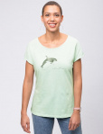 Frauen T-Shirt "Orca" - mint