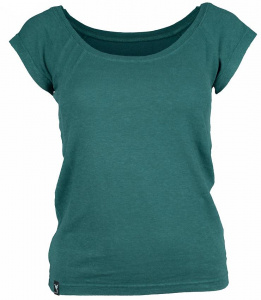 Women Tee Blank (hemp) - teal