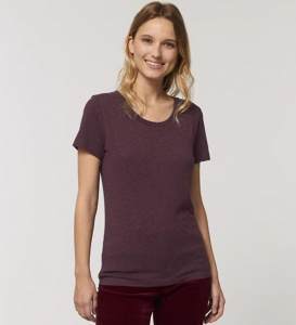 T-Shirt "Stella Expresser" - heather grape red