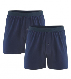 Boxer-Shorts, 2er-Pack - navy