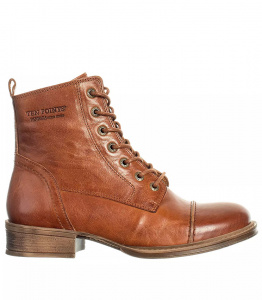 Ten Points Stiefelette "Pandora" - cognac