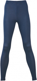 Women's Leggins wool / silk - navy