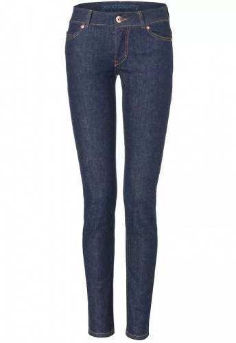 Goodsociety Womens Slim Jeans (vegan) - raw one wash