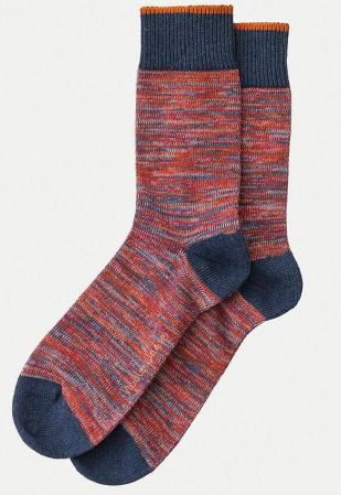 Nudie Socken "Rasmusson Multi Yarn" - rot Nudie Socken "Rasmusson Multi Yarn" - rot