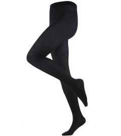 Woolen Tights - black