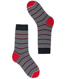 Socken "Ocotillo" - navy/rot/weiß