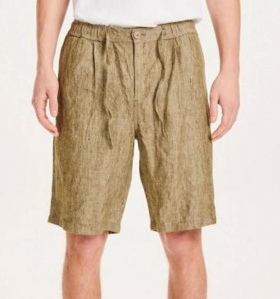 Lockere Leinen-Shorts "Birch" - grün