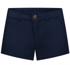 Bleed Womens "Micro Chino Shorts" - dark blue