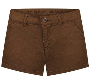 Bleed Damen "Micro Chino Shorts" - braun