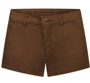 Bleed Womens "Micro Chino Shorts" - brown Bleed Womens "Micro Chino Shorts" - brown