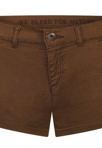 Bleed Damen "Micro Chino Shorts" - braun